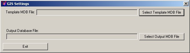 GIS Settings