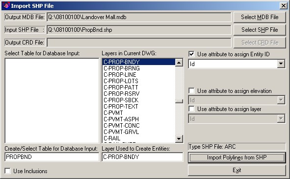 Import SHP File