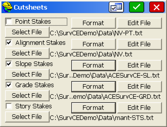 Cutsheets